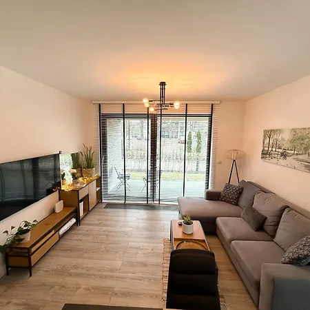 Oliwa Przy Parku Small Private Garden And Free Parking Apartment