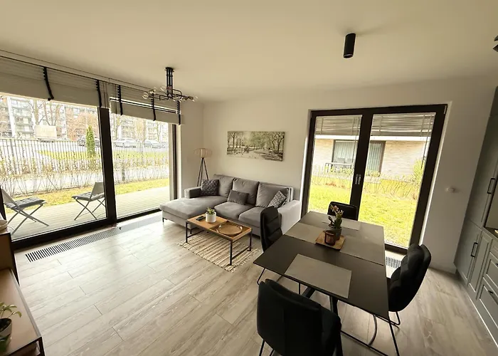 Oliwa Przy Parku Small Private Garden And Free Parking Appartement Gdańsk